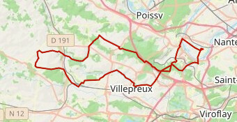 Parcours MP16.2-72 Km
