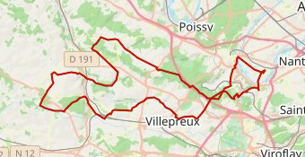 Parcours MP16.1 86 Km