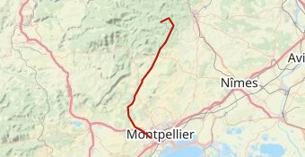 St Jean du Gard - St Jean Védas 2ème étape bis