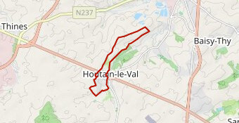 Houtain-le-Val - 7.29 Km