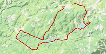 Monts de Lacaune, route des lacs (La Raviège, Laou