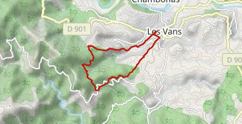 2023 01 01 Naves et Brahic (rando du Nouvel An)