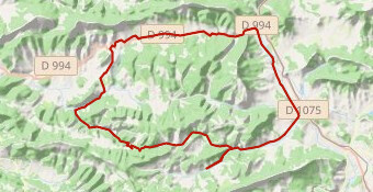 Sud Drôme moyen 74km.