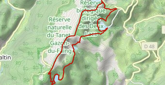 circuit des 4 lacs dans les Vosges 
