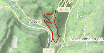 Tour de la grotte de la Bange