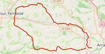 Dainville roellecourt (78 km)