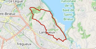 langueux vallée et nouveau pont 12kms