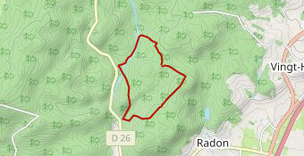 Carrefour de Radon 7.3 km (Hiver)RG
