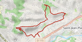 Boucle au nord du château d'Aubiry,