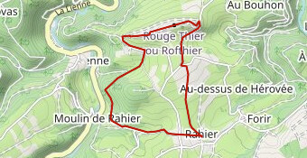6km jogging de l'Ancien Château de Rahier