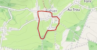 2km jogging de l'Ancien Château de Rahier