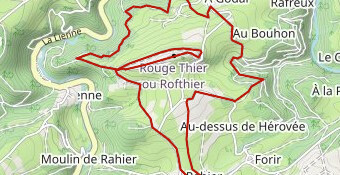 11km jogging de l'Ancien Château de Rahier