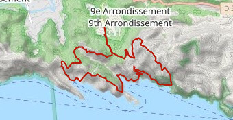 S-M-S rallongé avec oeil de verre et Mont Puget