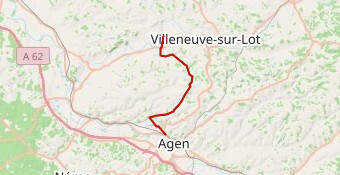 Ste Livrade camp du moulin - café vélo Agen