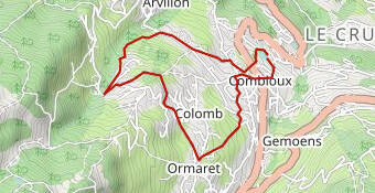 Comblorane (parcours officiel) - Trail 7km