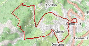 Comblorane (parcours officiel) - Rando 12km