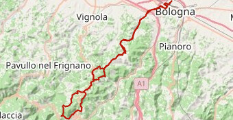 GF GAGGIO MONTANO PERCORSO LUNGO