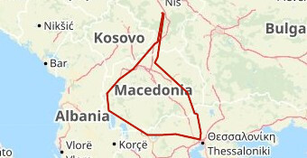 Mića Ivanović 1000km Oh Solune mio Serbia Lescovac