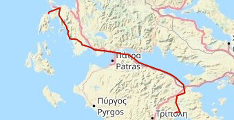 Fleche 2023-04-09 Λευκάδα- Ναύπλιο - Κεφαλάρι όχιΛ