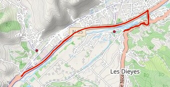 Parcours S triathlon des Ferréols - vélo
