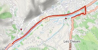 Parcours XS triathlon des Ferréols - vélo