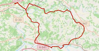 Rando Ph NAY - Club St Geours, Circuit 90 km