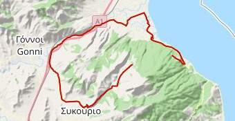 Grand fondo Kissavos Road Race Final Route