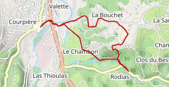 les terrasses courpiere