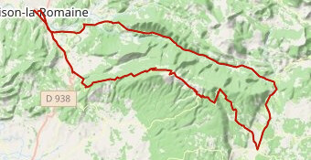 Mont Ventoux par Sault depuis Vaison la Romaine