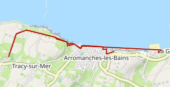 Trail 8 km Arromanches D-Day Cross triathlon