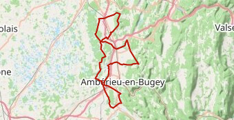 Parcours long rallye CC Lagnieu 2023