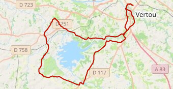 Tr. du Lac par Port St.Père-77 Km