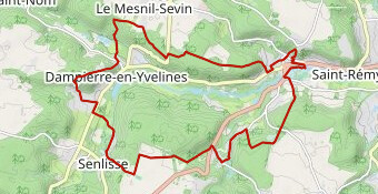 Le tour de la vallée de Chevreuse 19 km