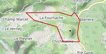 Tour Vercors 1 boucle Chichiliane 7km