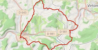 Parcours Trail de Montmédy 35km