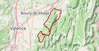 St Nazaire en Royans - Boucle