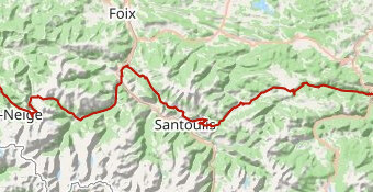 PYR2018 VARIANTE Etape 2, Axat-Erce sans Pailhères