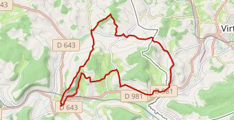 Parcours Trail de Montmédy 30km