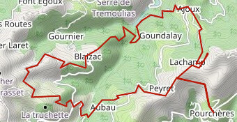 Pourcheres Rocher d'Ajoux