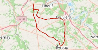 Parcours n° 199 - 100 km S-S/E