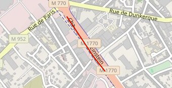 ETALONAGE 400 M CHAUSSEE ALBERT EINSTEIN