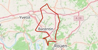 Parcours n° 61 distance 100 km