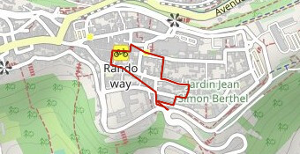 RTMC5 Variante 5 dans la cité médiévale