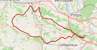Parcours TGP18-74 Km