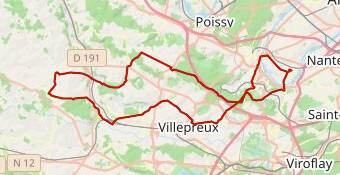 Parcours MP16.2-72 Km