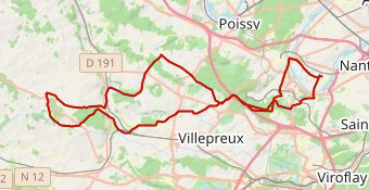 Parcours MP13-78 Km