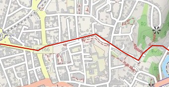 Dinan, de la gare à la maison de la Rance