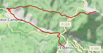4 bis - Mont Aigoual -> L'Espérou - 18 km +340 m