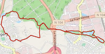 Tigery Lieussaint par les plans d'eau