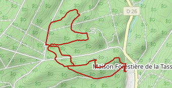 Rocher du vignage 9.9 km RP